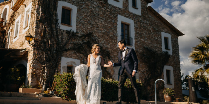 Leah & Mario - Barcelona Wedding {Almiral de la Font}